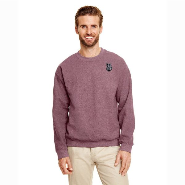 Great Dane Embroidered Unisex Crewneck Sweatshirt Online Sale - Image 2