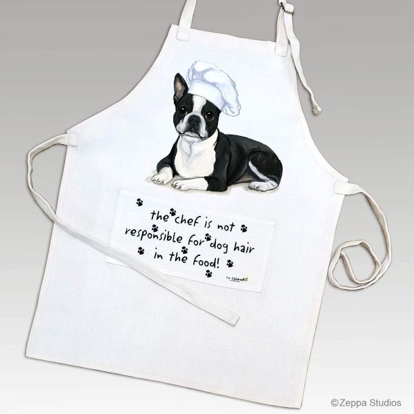 Boston Terrier Apron Hot on Sale - Image 2