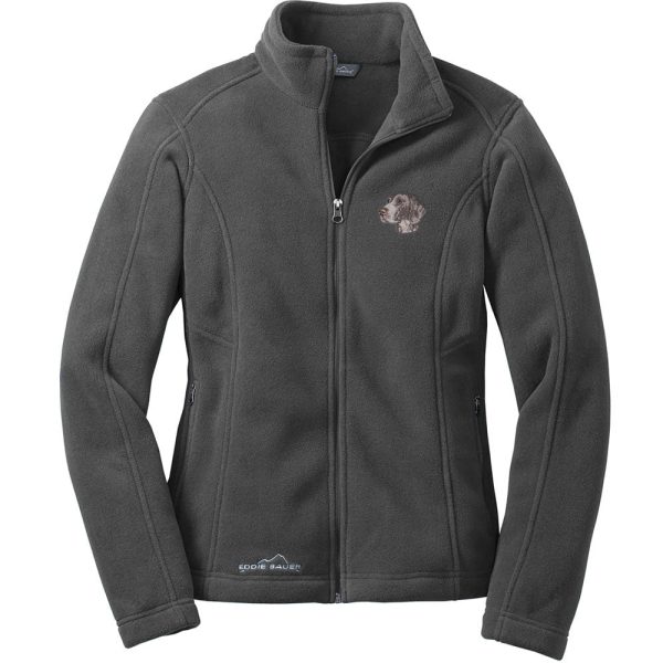 German Shorthaired Pointer Embroidered Ladies Fleece Jackets Hot on Sale