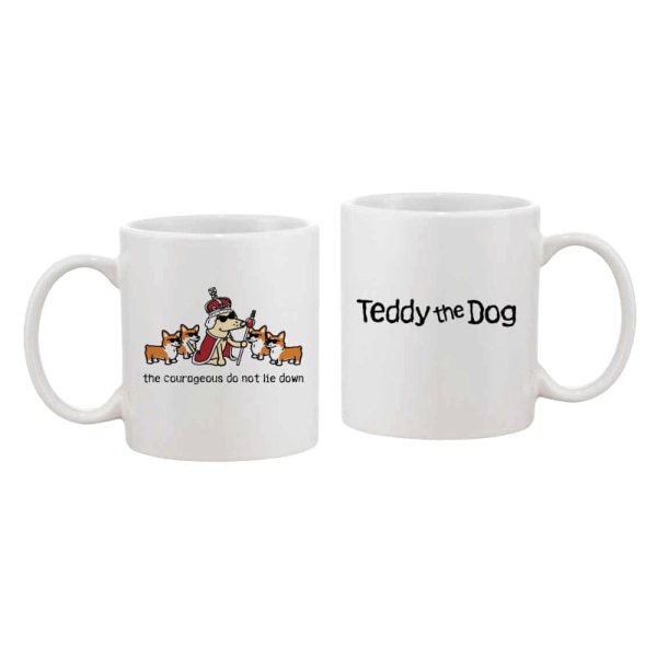 The Courageous Do Not Lie Down - Coffee Mug Discount