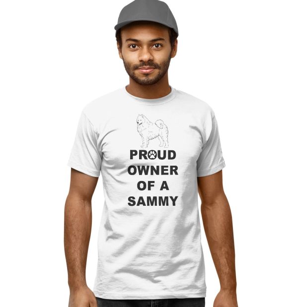 Samoyed Proud Owner - Adult Unisex T-Shirt Hot on Sale