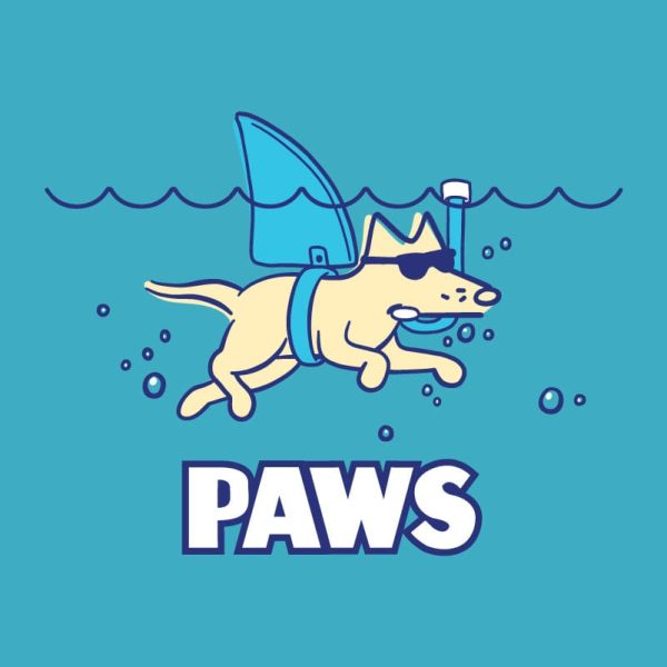 Paws - Lightweight Tee on Sale - Image 2