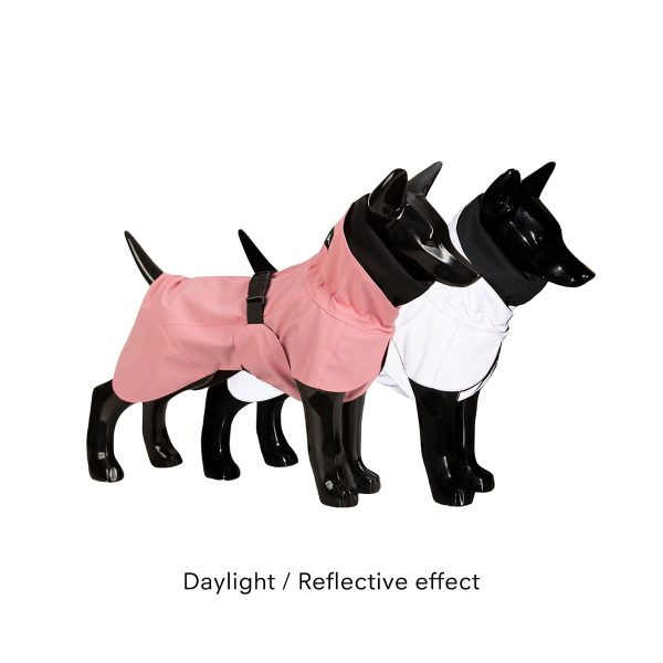 PAIKKA Lite Dog Reflective Visibility Raincoat For Sale - Image 3