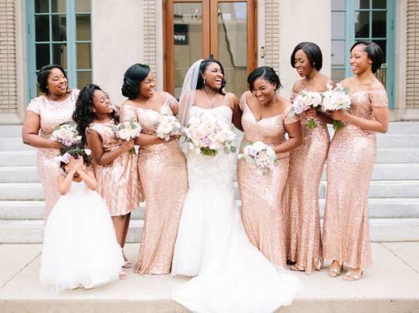 Blush, Lavender and Gold Military Wedding Online Sale - Image 2