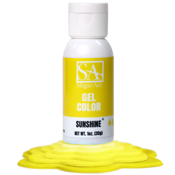 Sunshine The Sugar Art Gel Color Fashion